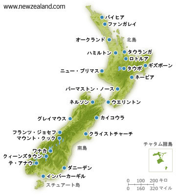 nz map